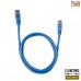 Cabo de Rede Cat5E 2,5m PC-ETHU25BL Plus Cable - Azul